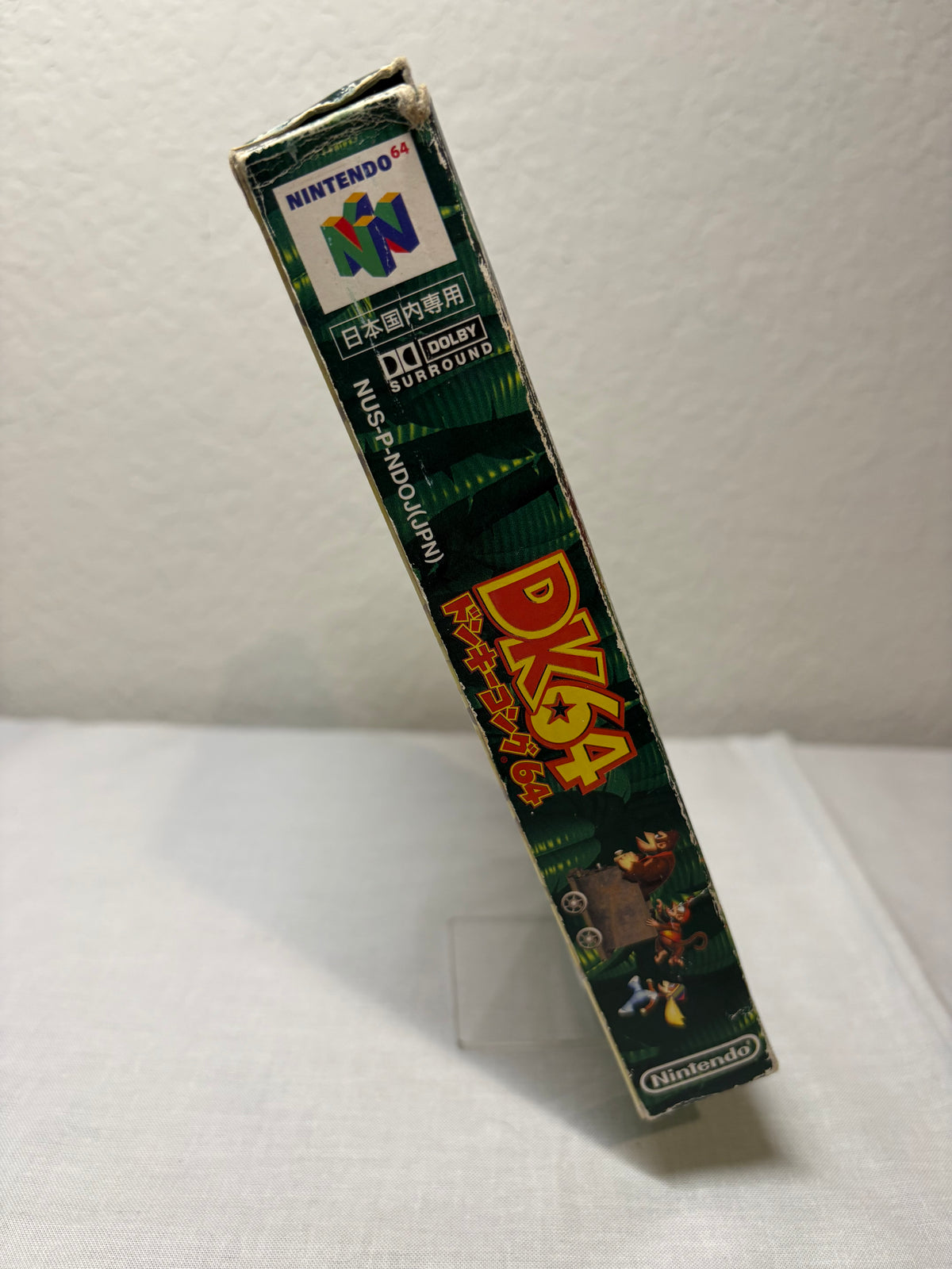 Japanese Donkey Kong 64 With Box & Manual